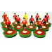 Subbuteo Andrew Table Soccer Locomotiv Moscow 2017-18 on Classic Lightweight bases